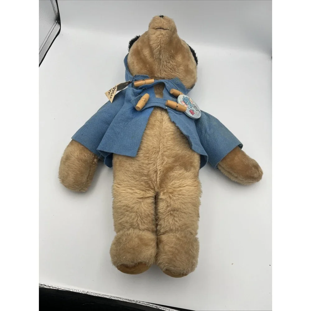 1978 Vintage Plush Darkest Peru Paddington London Bear Eden Toys w/Tags
